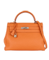 Kelly 32 In Togo Orange, front view